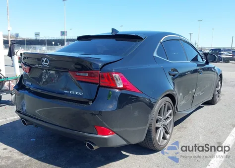 2015 Lexus Is 350 z USA, uszkodzony, nr VIN JTHCE1D21F5009476